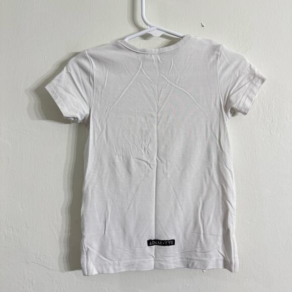 Adam + Yve White & Black Pocket T Shirt Size 6-12 Months - Picture 6 of 7